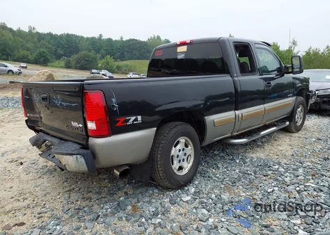 2002 Chevrolet Silverado 1500 Ls из США, поврежденный, VIN 2GCEK19V621160783